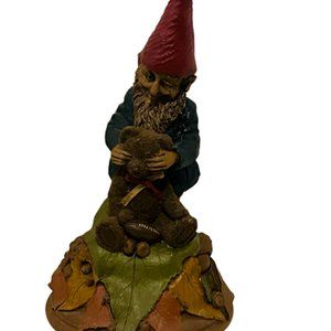 Tom Clark Gnome Figurine vtg sculpture elf SIGNED Cairn Guess Who Teddy Bear toy